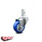 Service Caster 3 Inch Blue Polyurethane Wheel Swivel 3/4 Inch Square Stem Caster SCC SCC-SQ20S314-PPUB-BLUE-34 - alternate 4